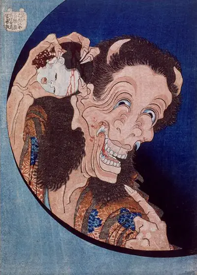 Laughing Demon Hokusai
